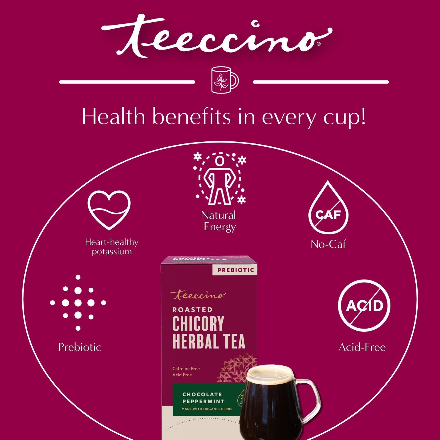 Chocolate Peppermint Roasted Herbal Tea