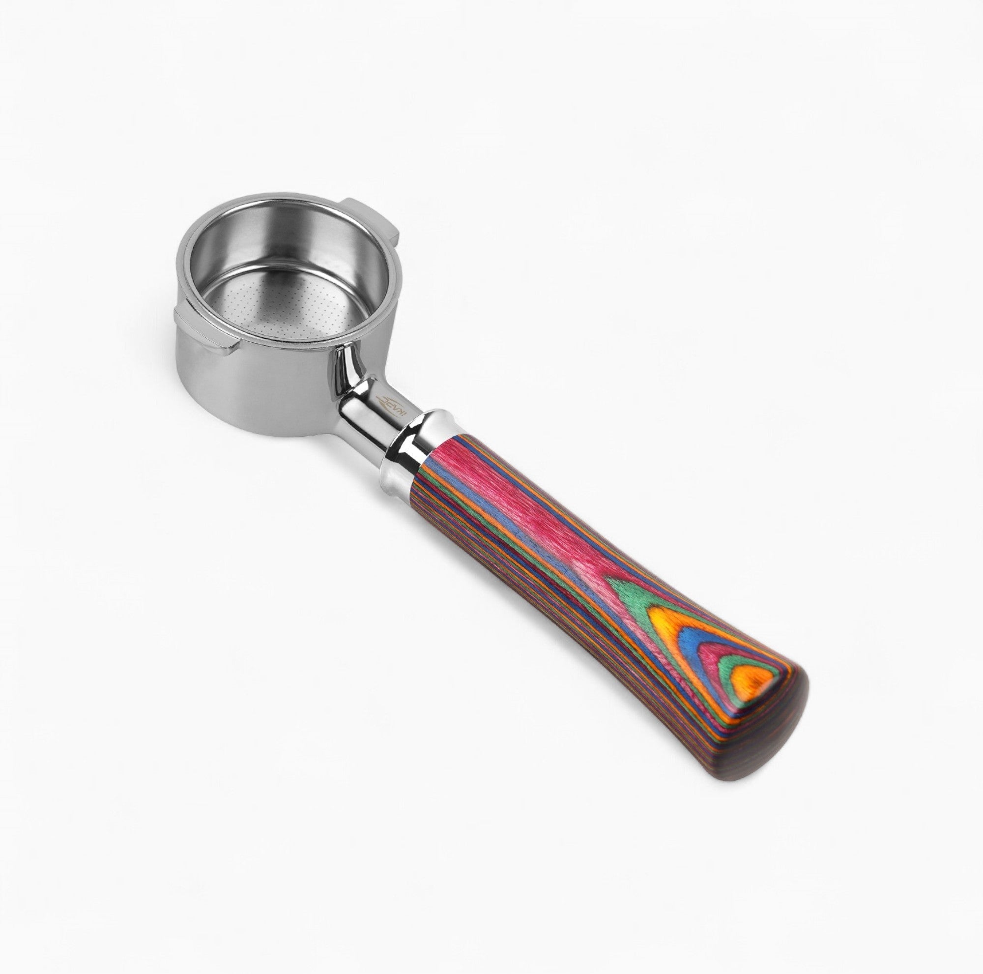 Bottomless Portafilter Colorful Wooden Handle