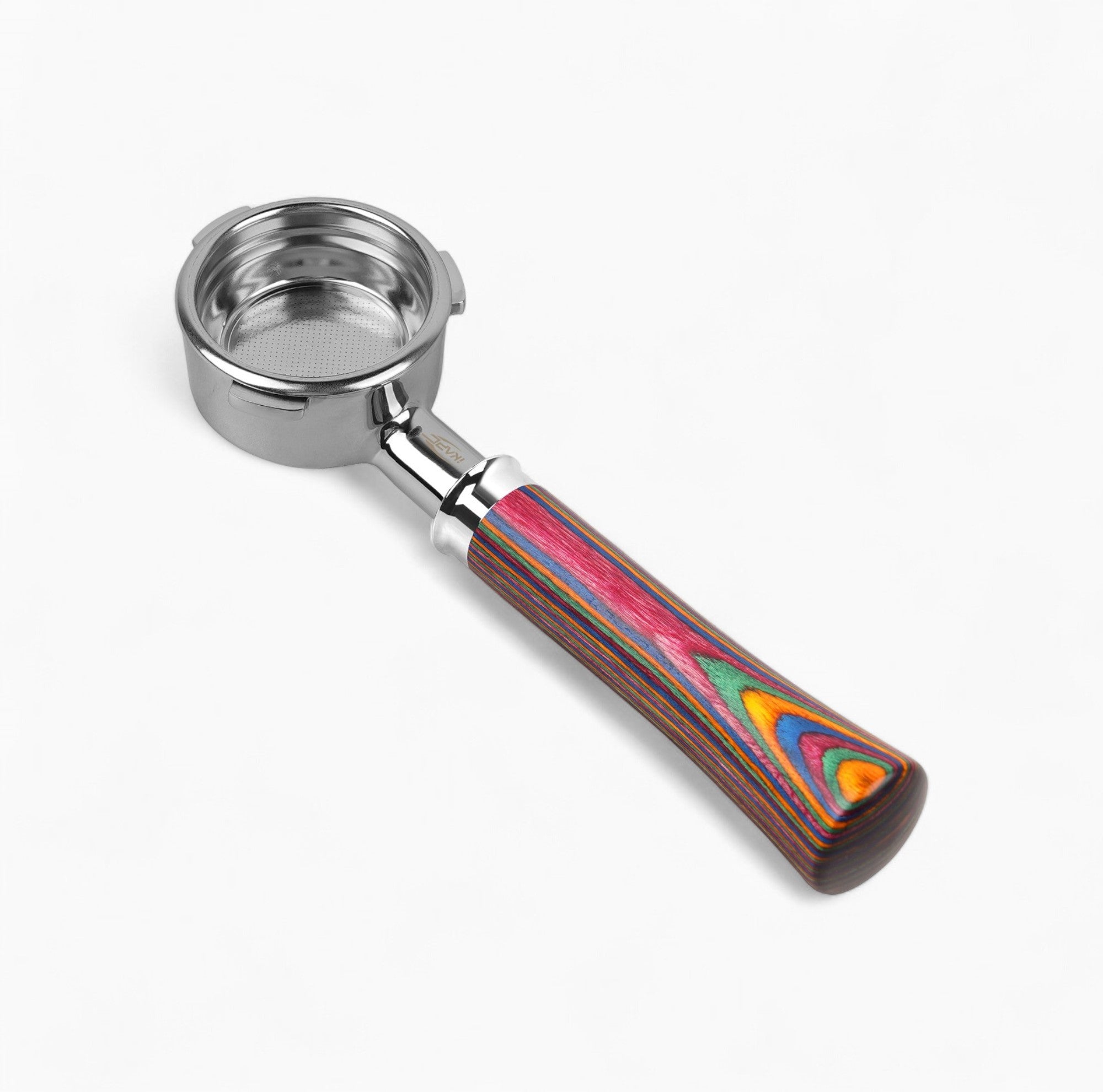 Bottomless Portafilter Colorful Wooden Handle