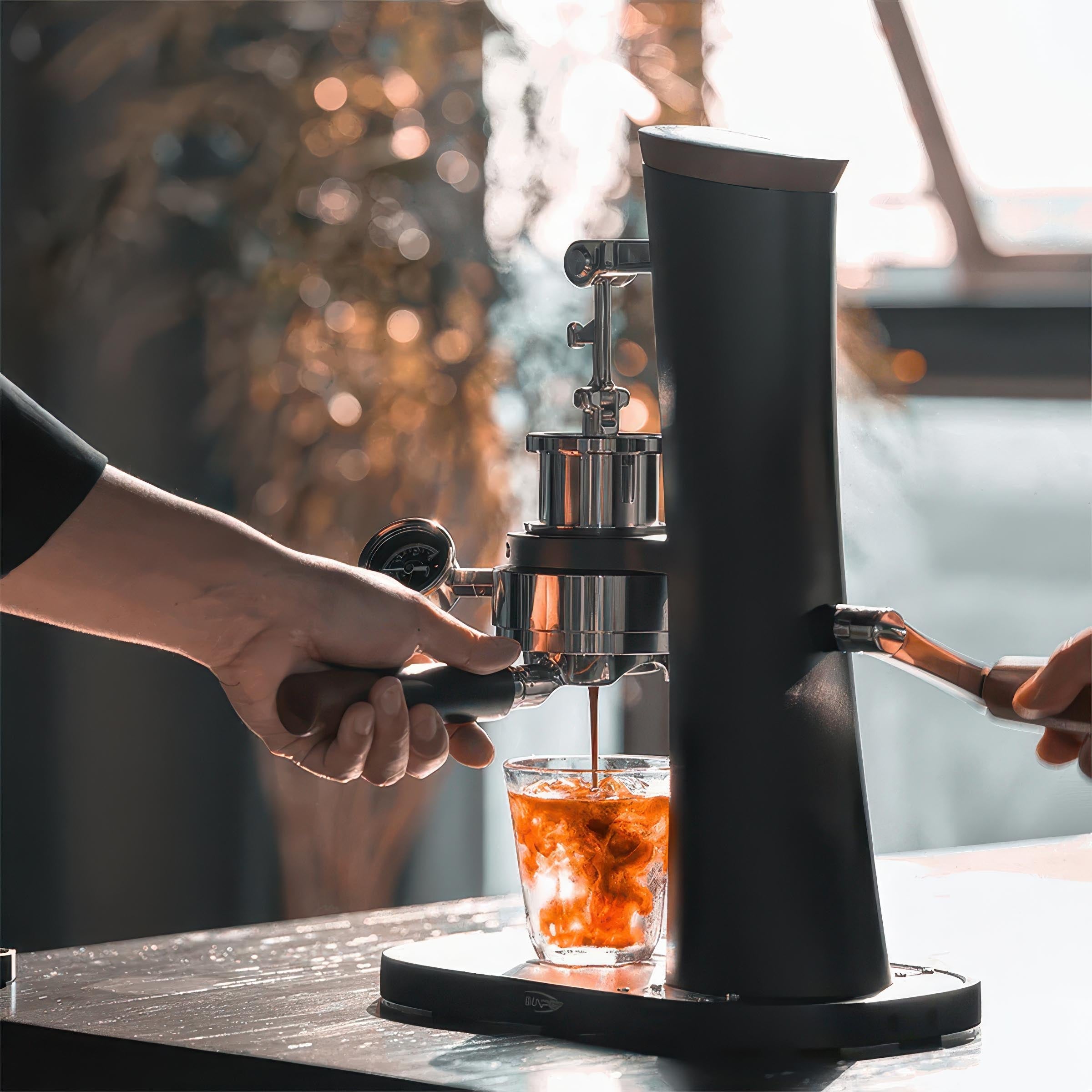 Alkaid Hand-Cranked Manual Coffee Machine