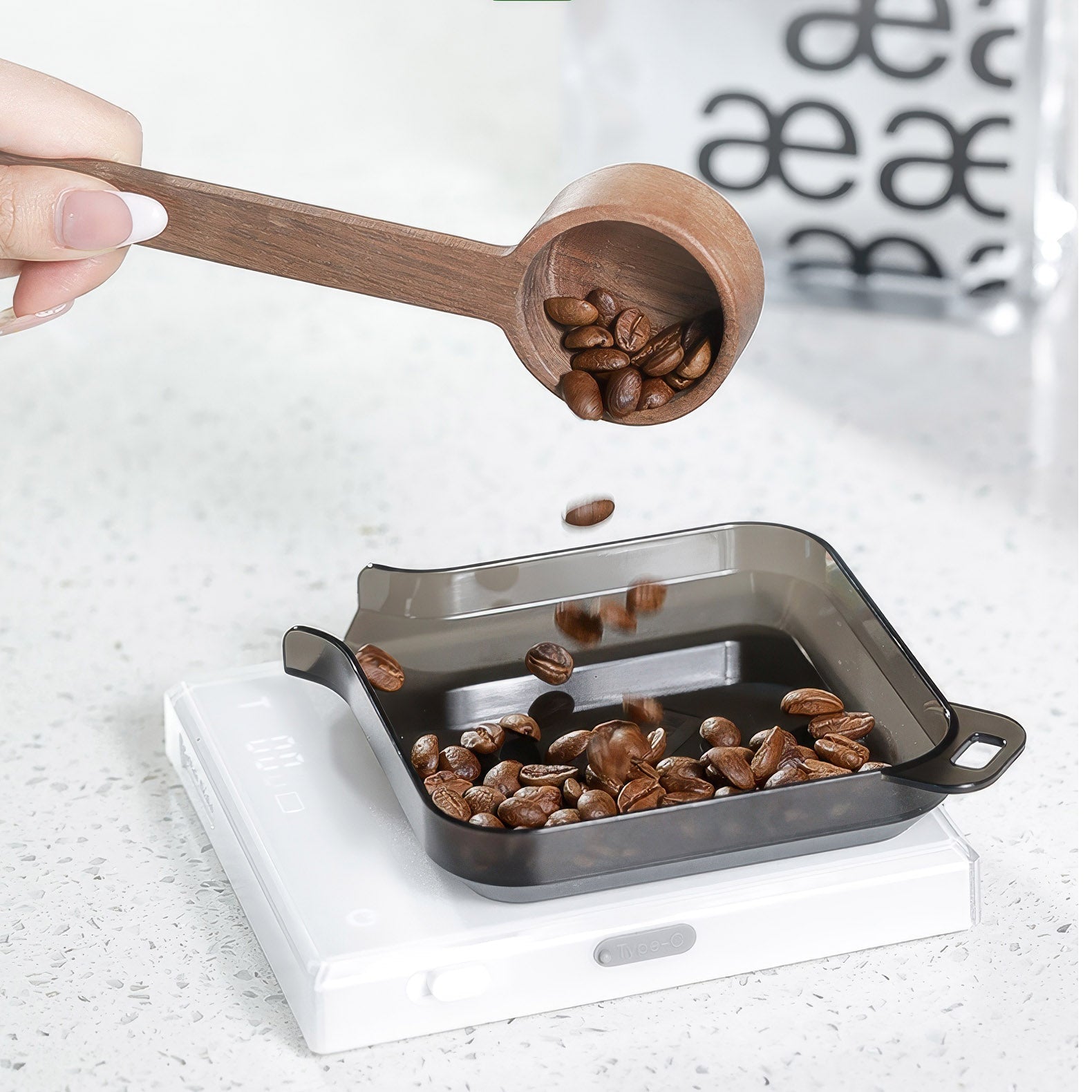 Coffee Bean Weighing Tray