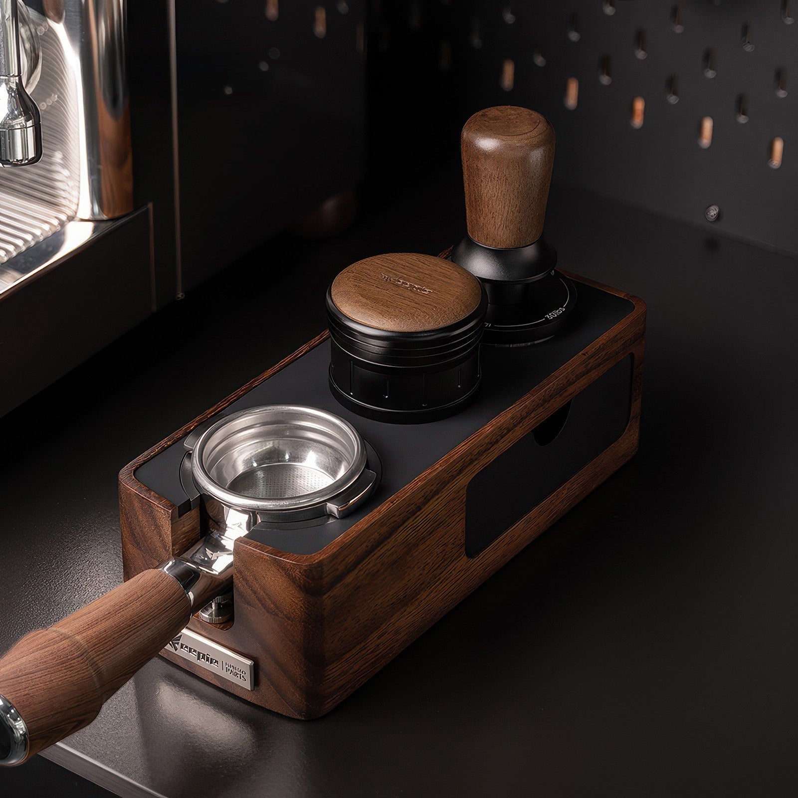 Barista Tamping Station Coffee Workstation