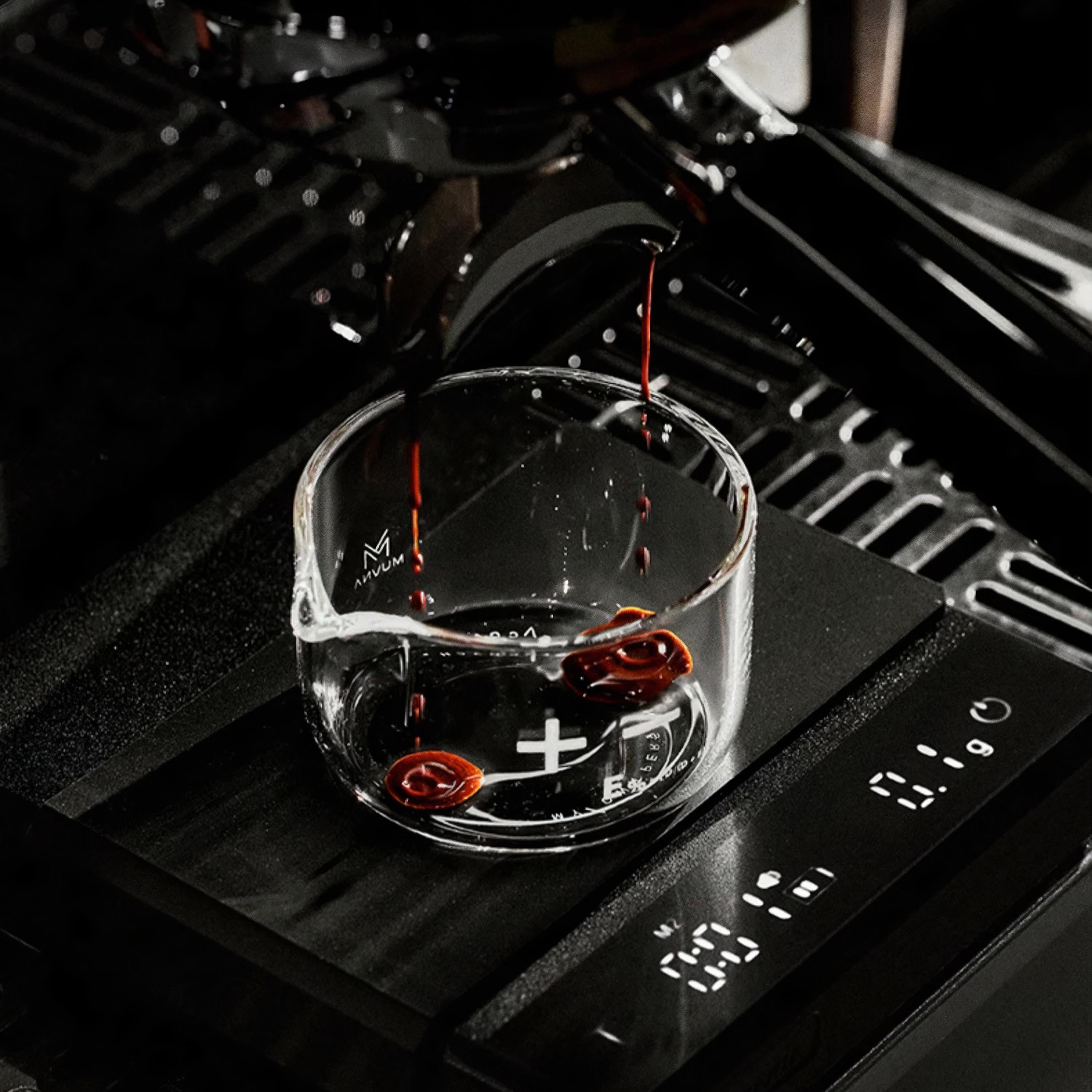 Espresso Shot Glass with Measuring Scale