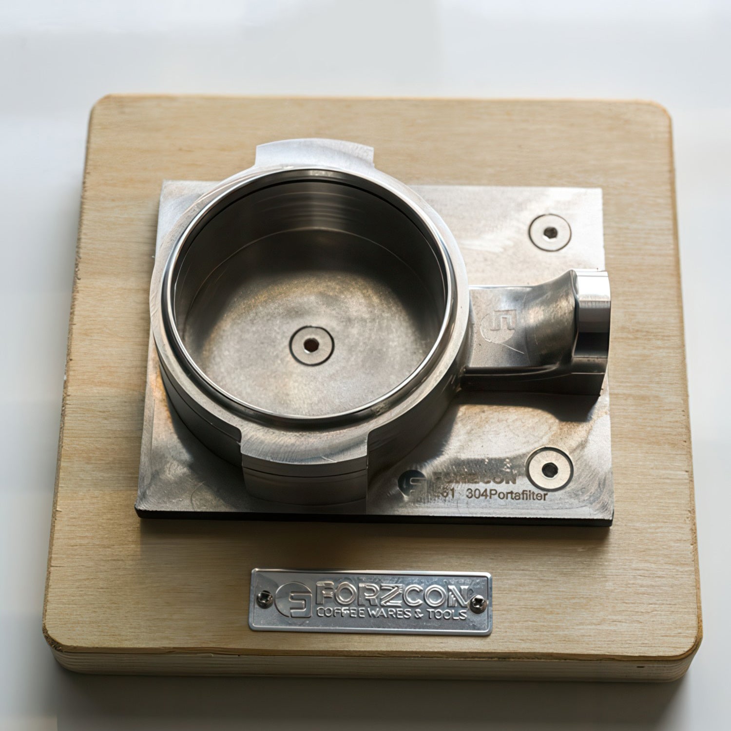 Flat Bottomless Portafilter - High-Efficiency Extraction