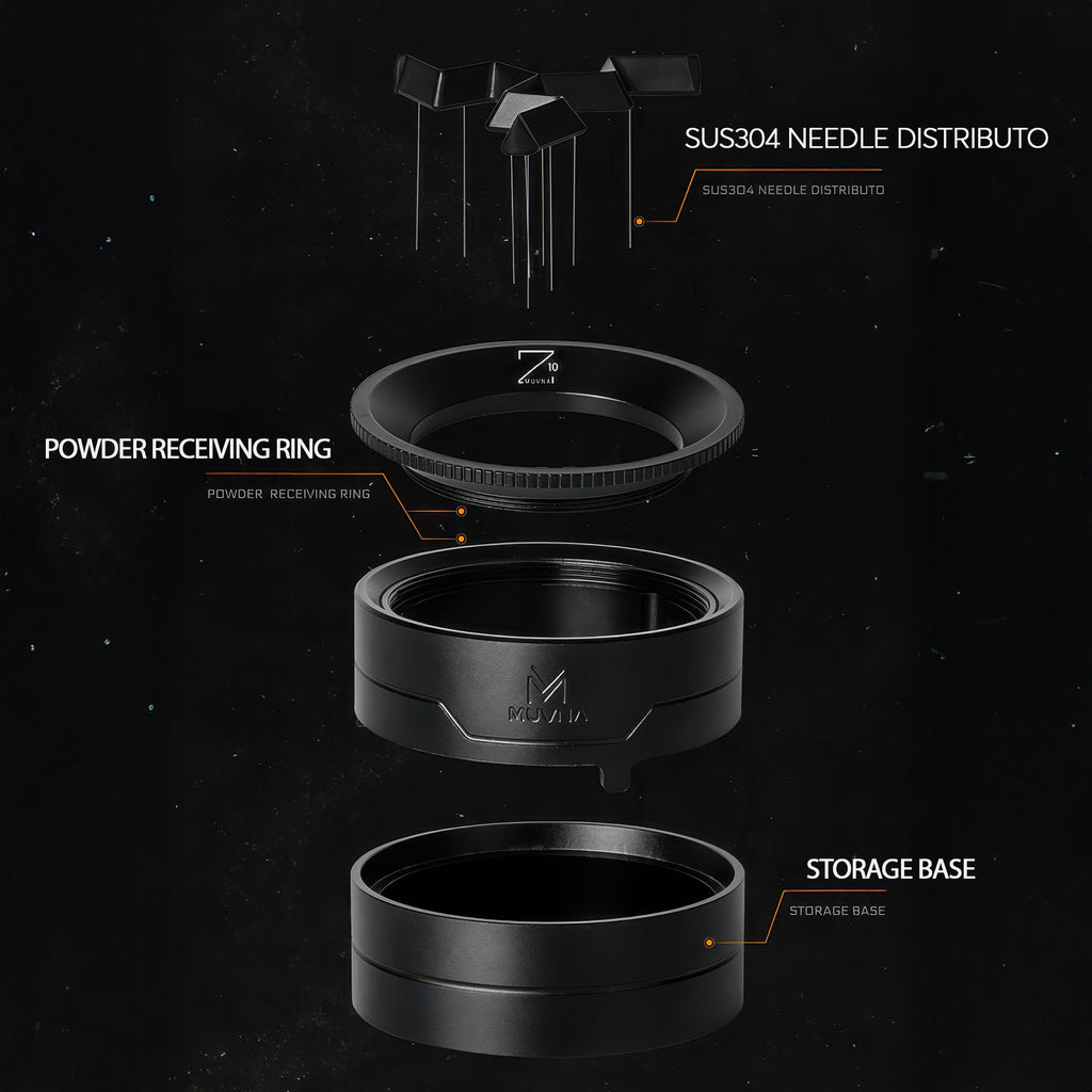 Z10 WDT Tool & Dosing Ring - 2-in-1 Espresso Distributor