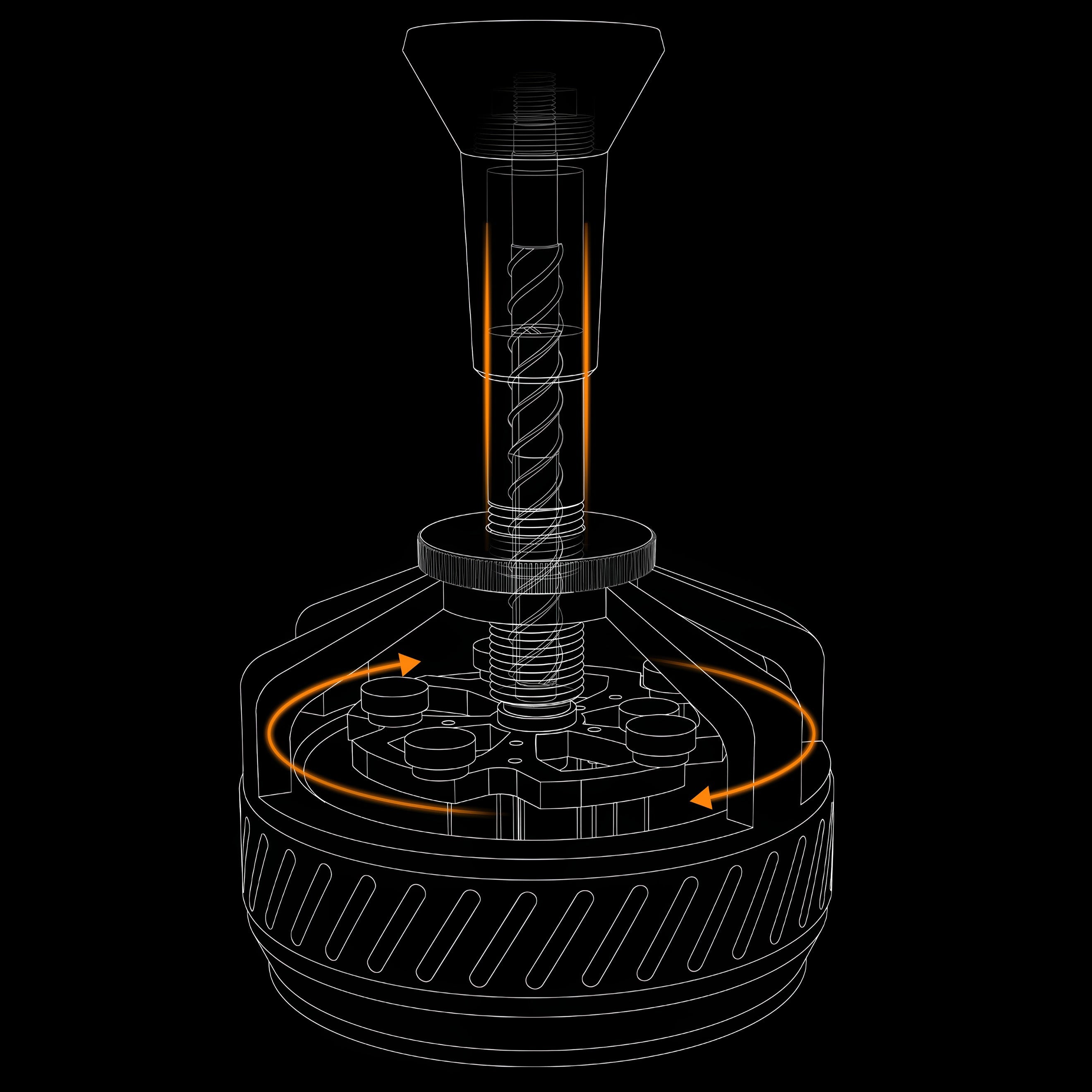 58MM WDT Espresso Distribution Stirrer Tool