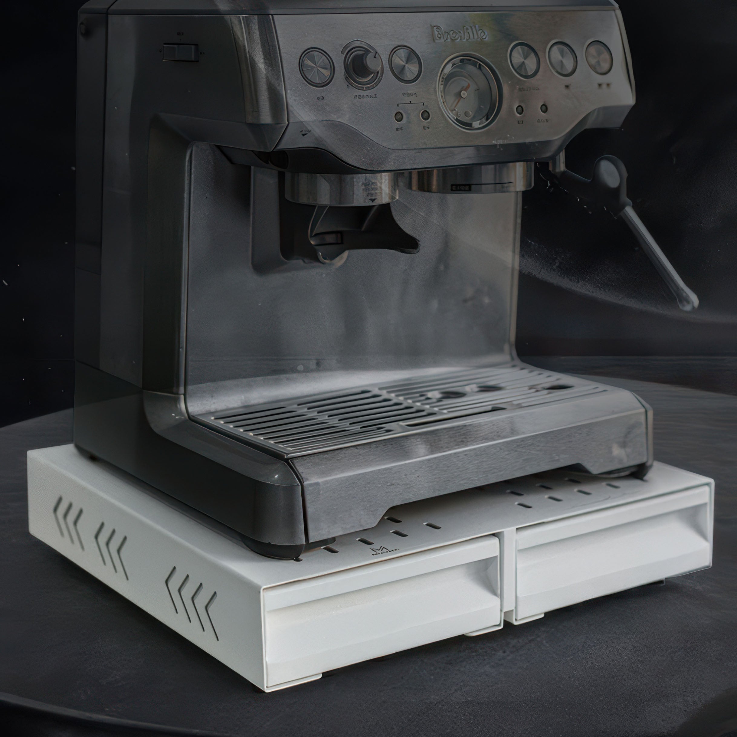 Barista Double Knock Box Drawer