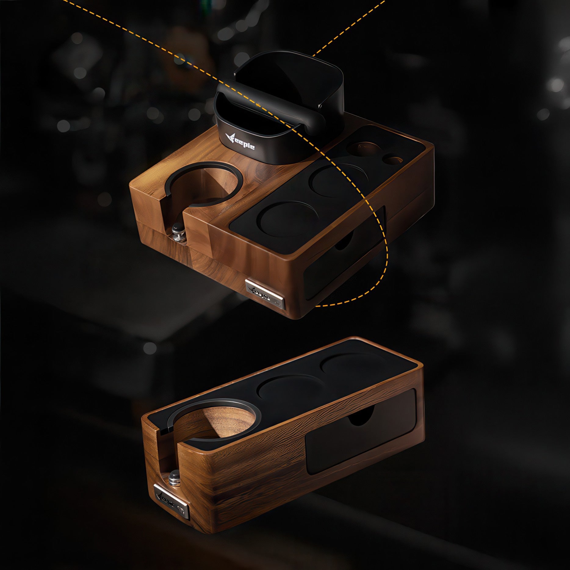 Barista Tamping Station Coffee Workstation