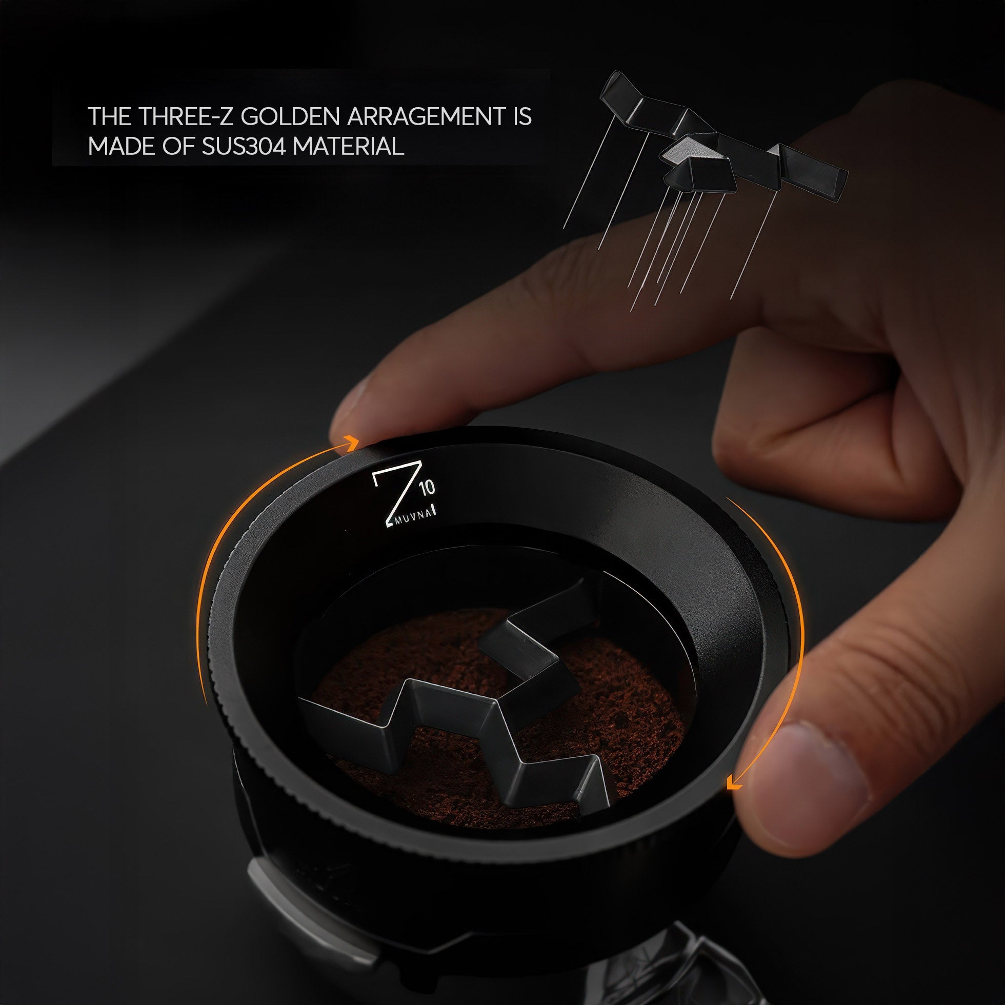 Z10 WDT Tool & Dosing Ring - 2-in-1 Espresso Distributor