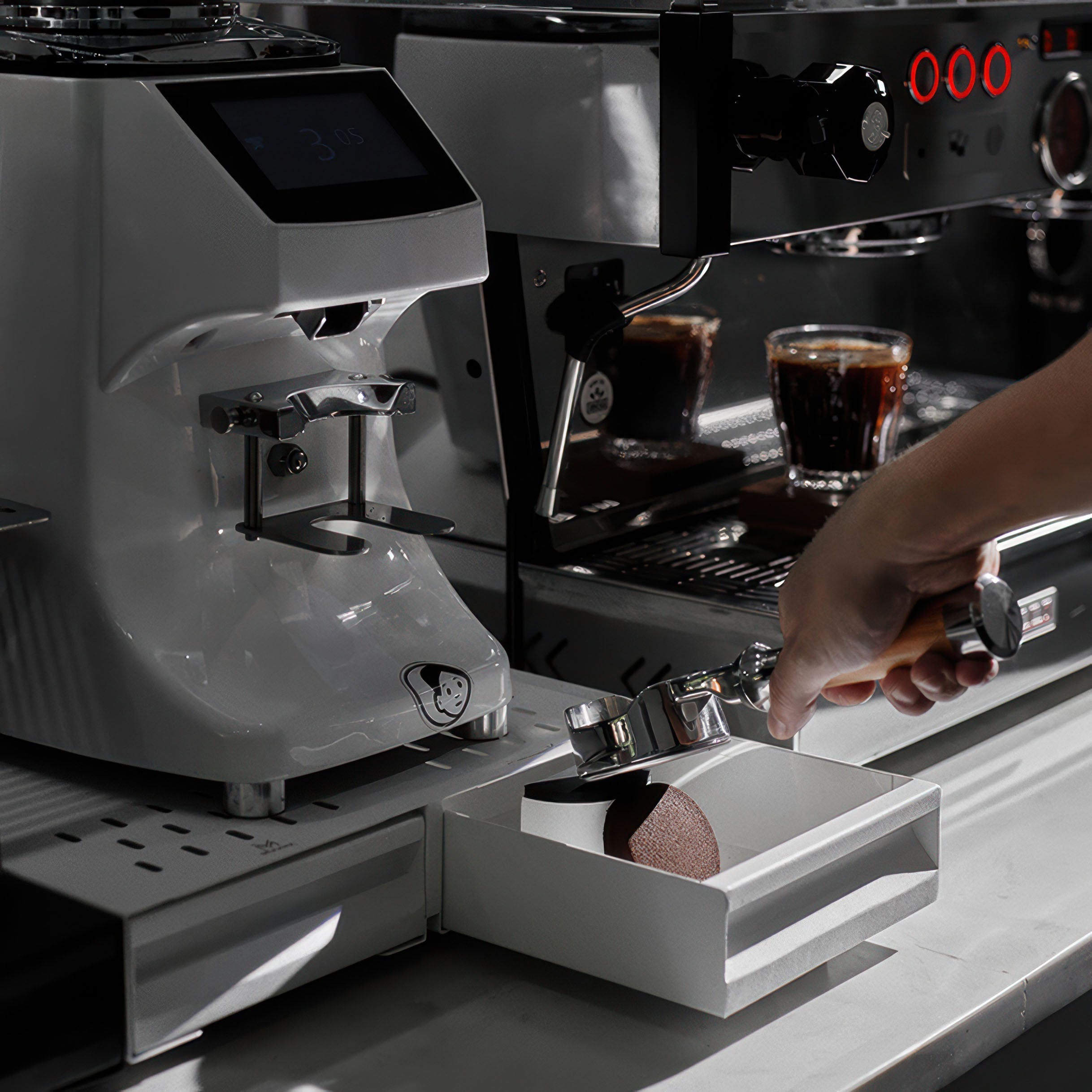 Barista Double Knock Box Drawer