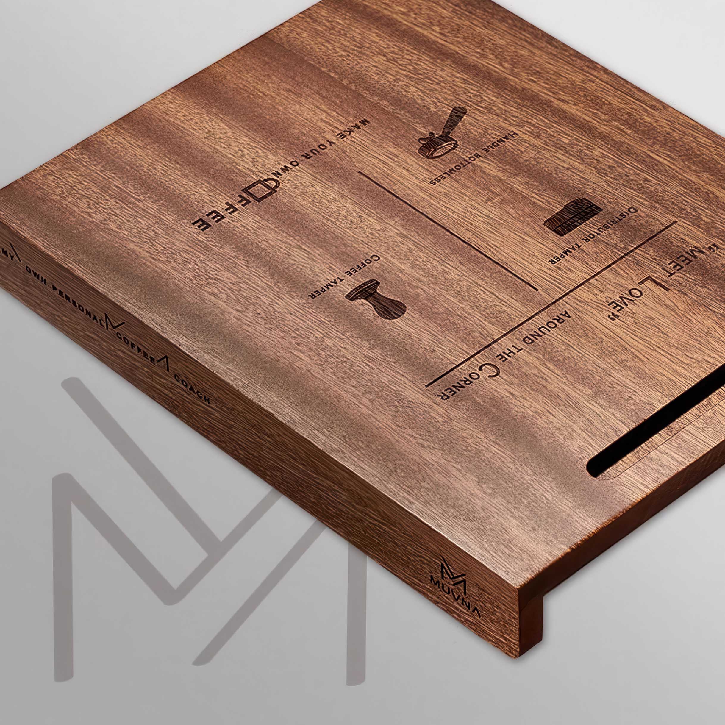 Wooden Mat With Silicone Surface