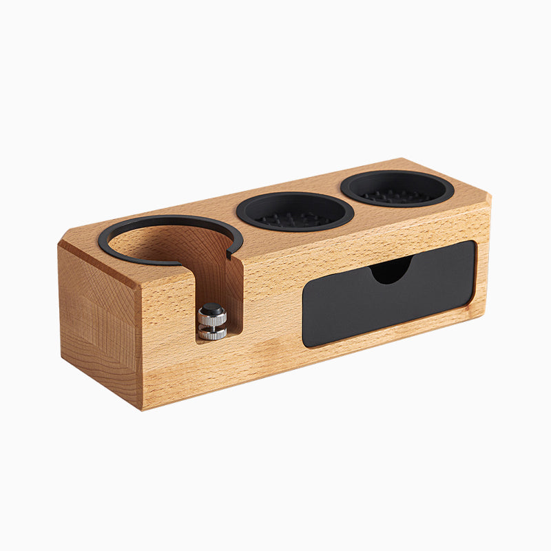 Espresso Tamping Station with Drawer for Storage