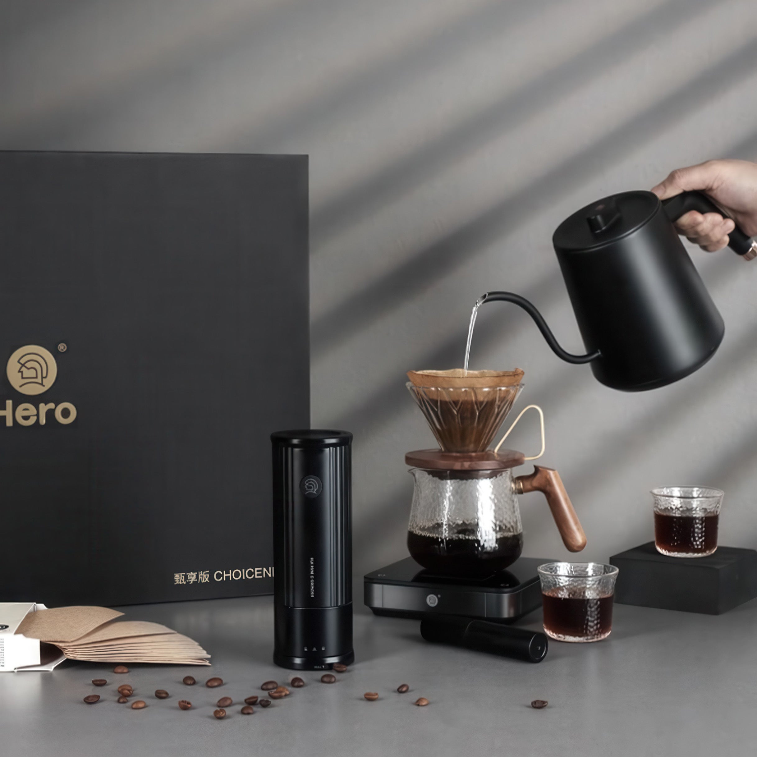 Exclusive All-in-One Pour Over Pro Coffee Kit