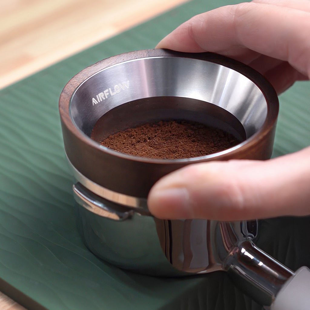 Walnut Dosing Ring 58mm