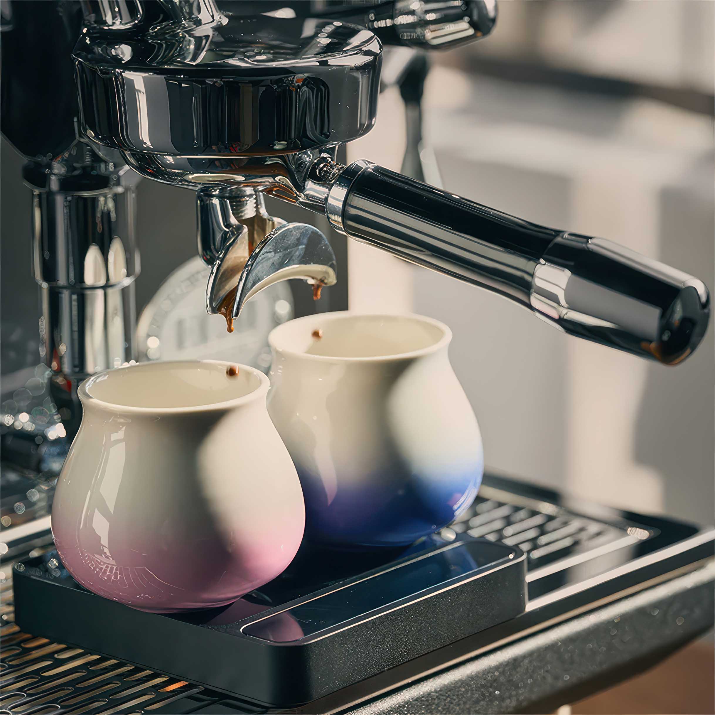 Ceramic Gradient Coffee Cup